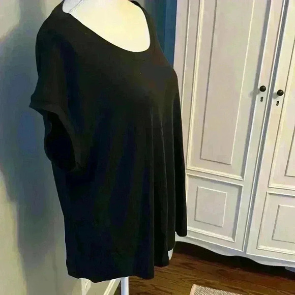 Athleta oversized top black size 1X - Picture 2 of 5